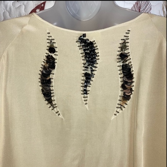 Anthropologie Yoana Baraschi 100% Silk Blouse M - Picture 10 of 16